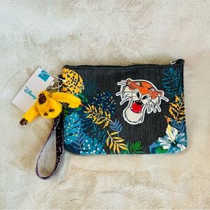 NWT - Disney The Jungle Book Kipling Wristlet - Electronico Shere Kahn Tiger